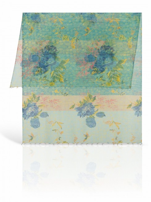 Палантин Женский SW-KANTHA.PAIS/TURQU